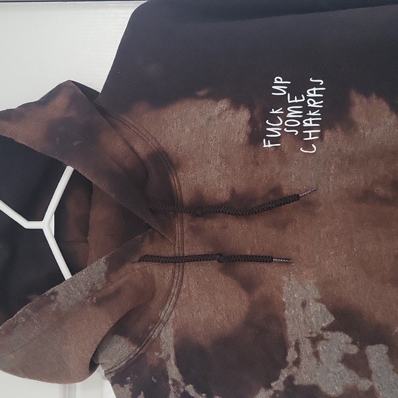 Tie dye Chakras Hoody size xl - Picture 9 of 11